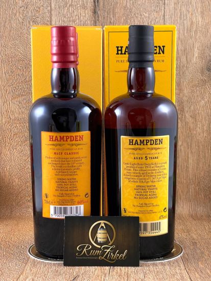 Preview: Velier Hampden SET: Younger LROK, 47% & HLCF Classic, 60%